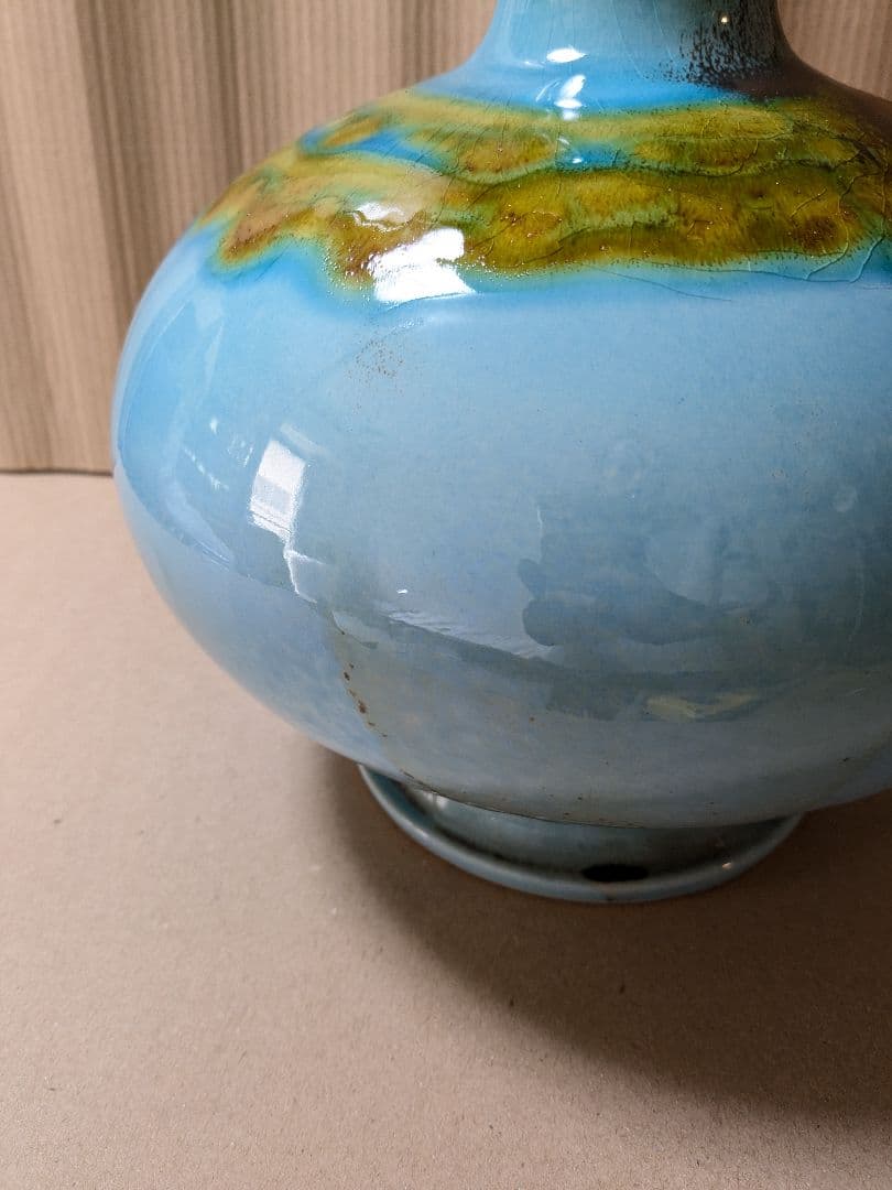 【希少】 フッチェンロイター ドイツ製 ヴィンテージ 花瓶 マーブル