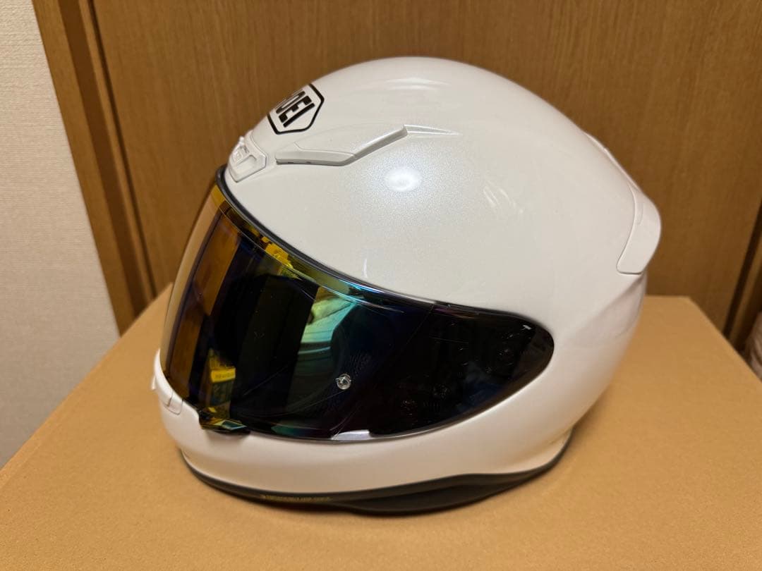 未使用品！ SHOEI Z-7 ヘルメット Lサイズ ミラーシールド付！