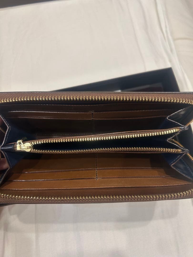 ココマイスター　シェルコードバン　長財布