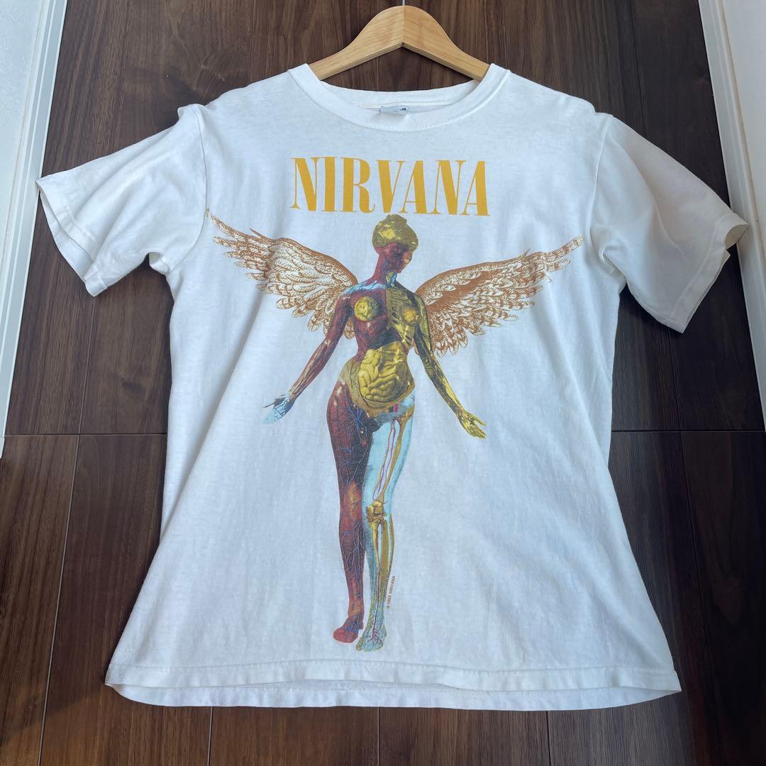 トップス Nirvana in utero anvil