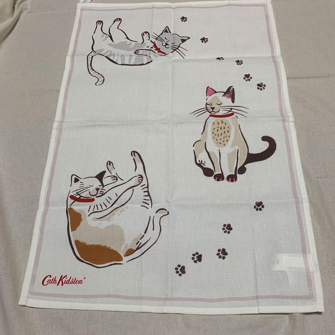 キャスキッドソン　ティータオルセット　生地としても