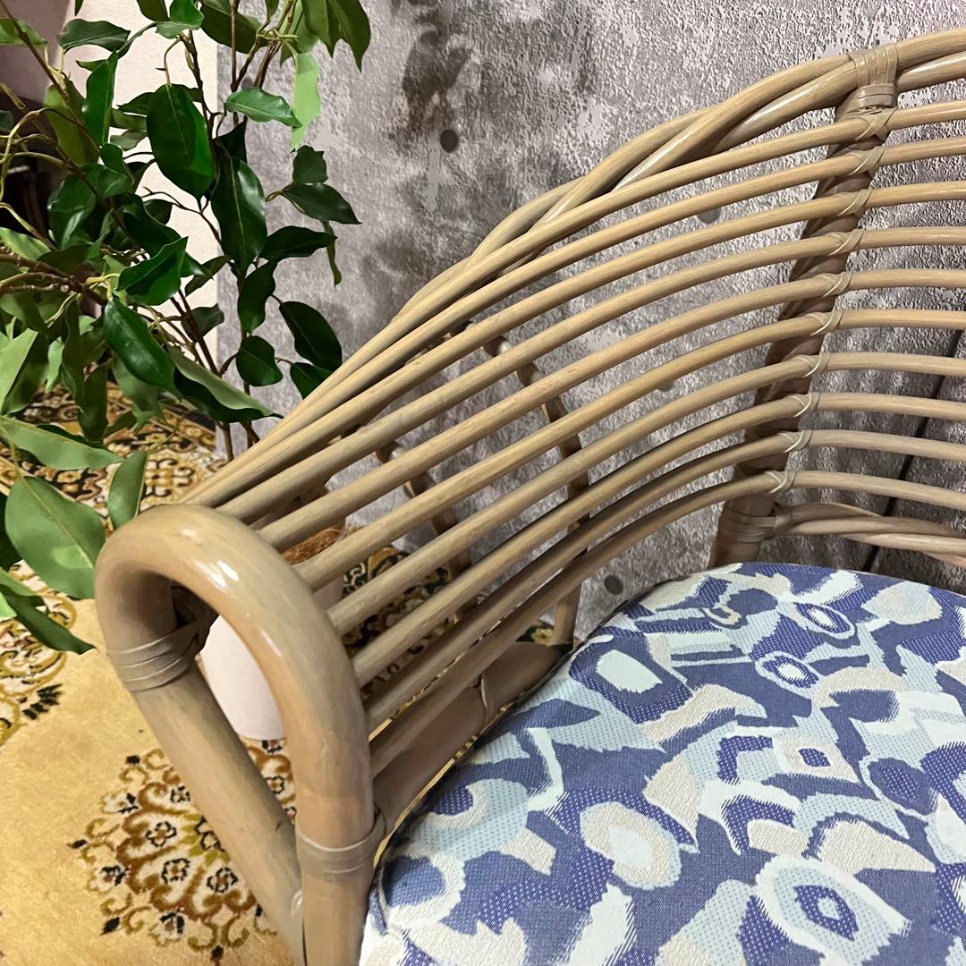 ꧁カサブランカ꧂ CASABLANCA 2人掛けソファ 2Pソファ ラタン 籐