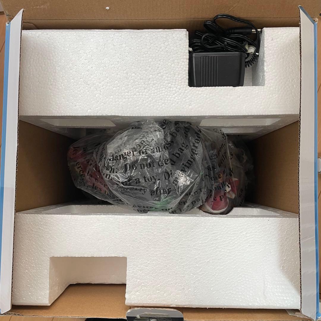 コストコ スノーマン ライトアップ LED オルゴール 列車 箱付き 置物