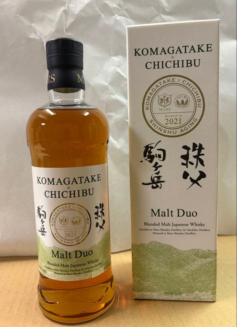 マルス モルトデュオ 駒ヶ岳 × 秩父 Malt Duo MARS ウイスキー