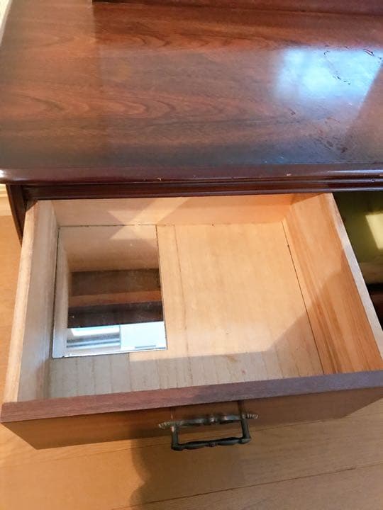 鏡台　ドレッサー　木製　レトロ　アンティーク