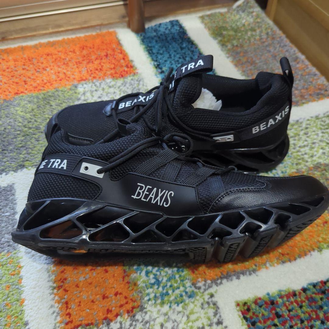 BEAXIS ブラック スニーカー
