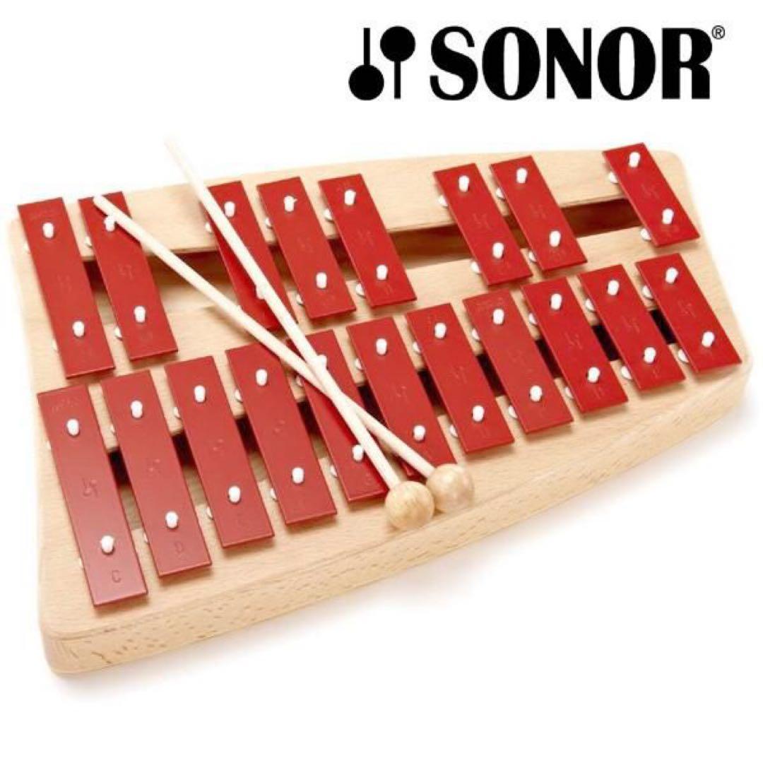 【美品】SONOR ゾノア　二段メタルフォン NG30