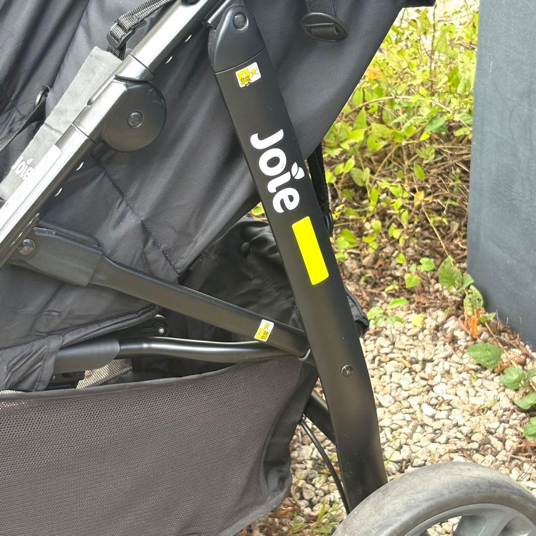 プロフィール必読 ベビーカー 黒 軽量 折りたたみ