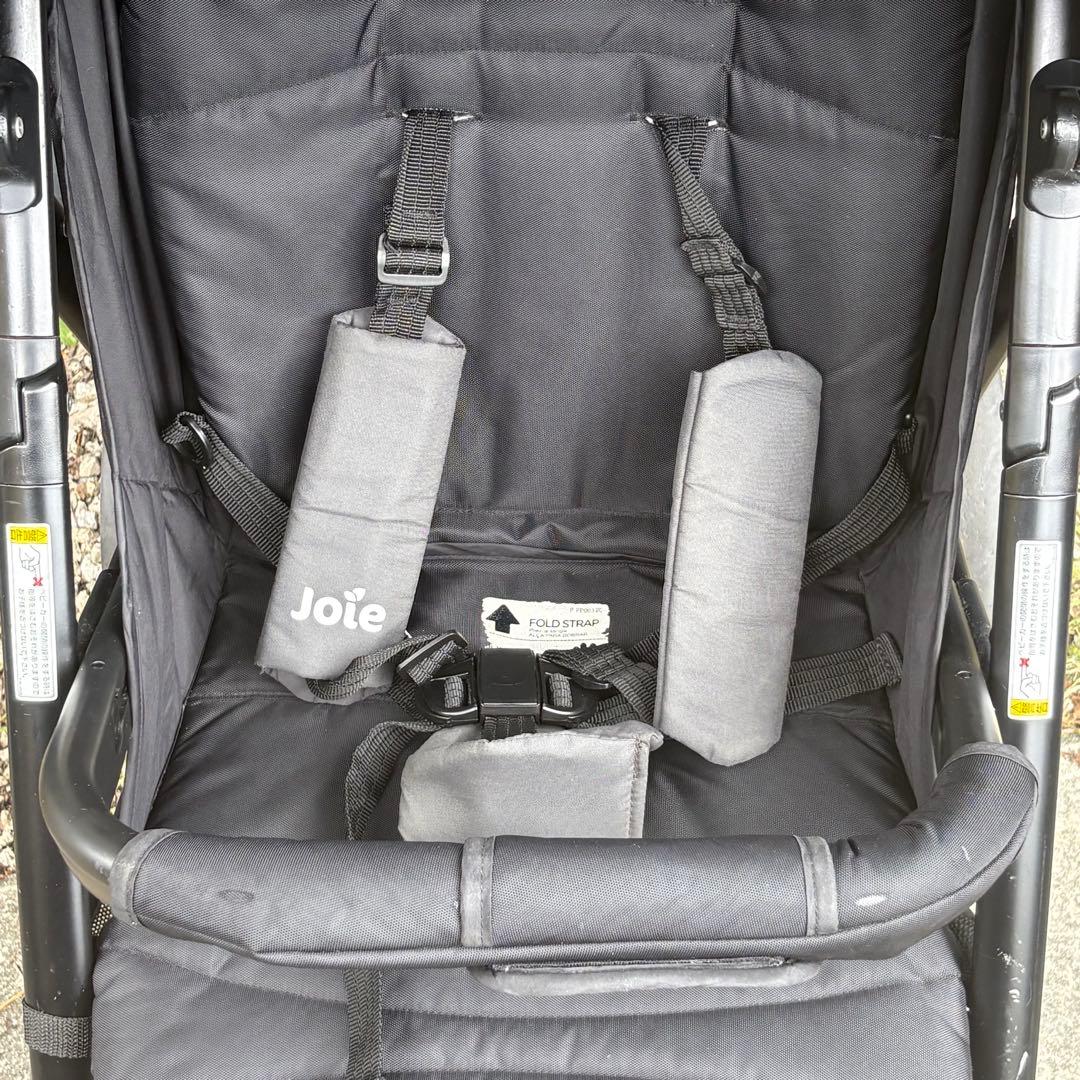 プロフィール必読 ベビーカー 黒 軽量 折りたたみ