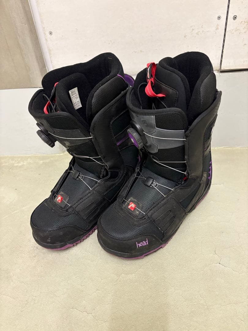 head ThermoFit スノーボードブーツ 黒/紫