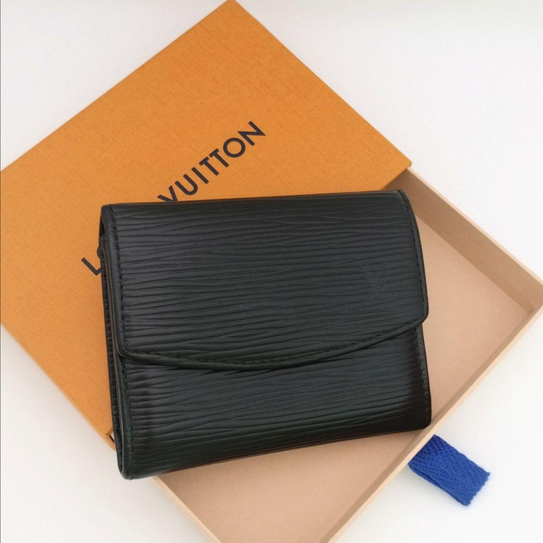 ✨美品✨ポルトモネサーンプル　エピ　小銭入れ　ケース　黒　ルイヴィトン