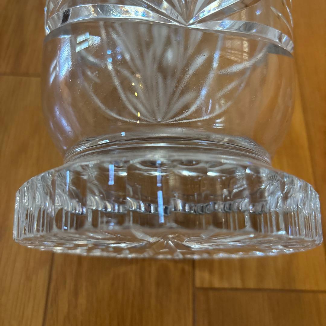 ガラス フラワーベース　花瓶　30センチ