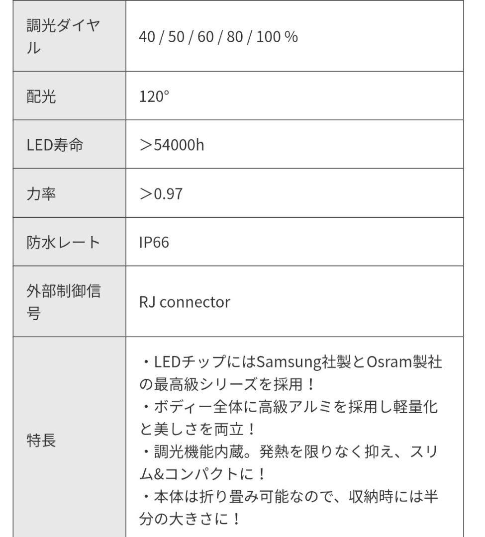 SODATECK LED 720W 業務用ライト　ソダテック　植物育成ライト