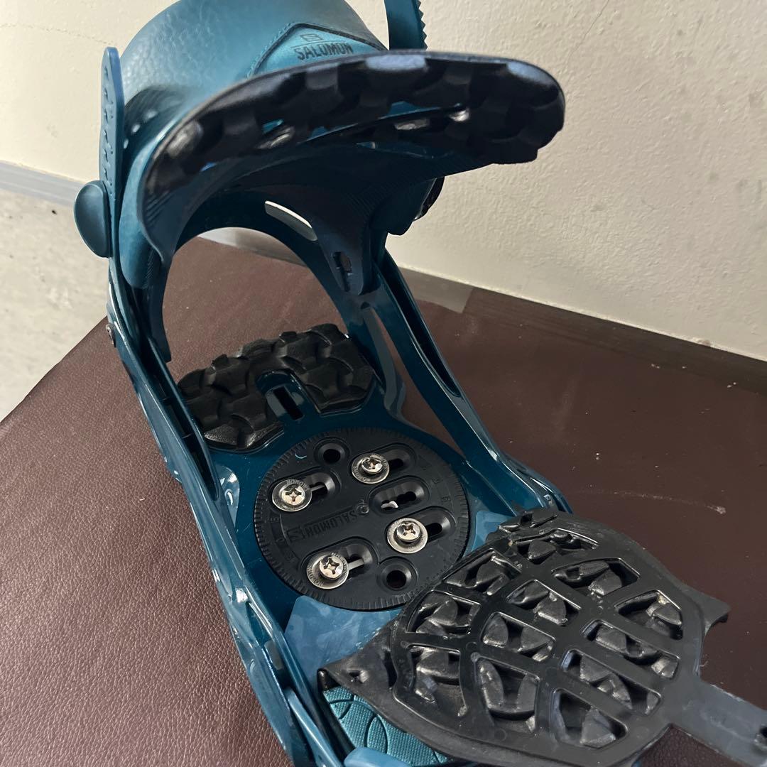 SALOMON スノーボード ビンディング 青