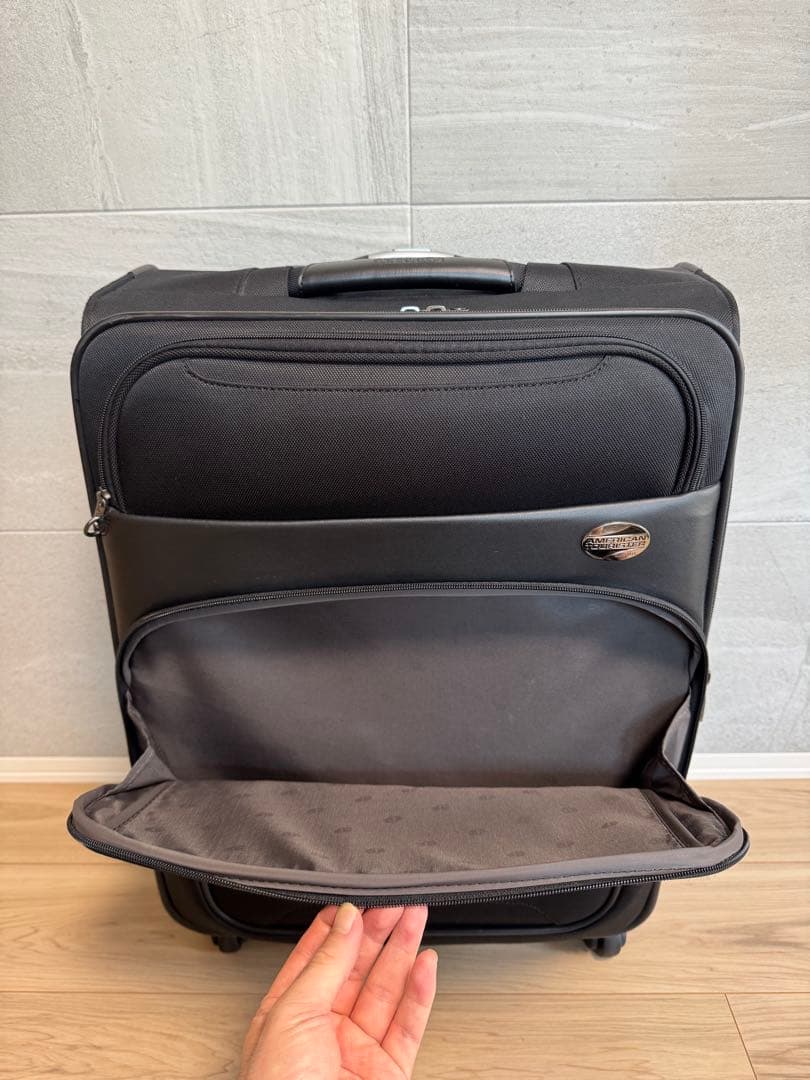 【美品・クリーニング済み】アメリカンツーリスター（サムソナイト）スーツケース