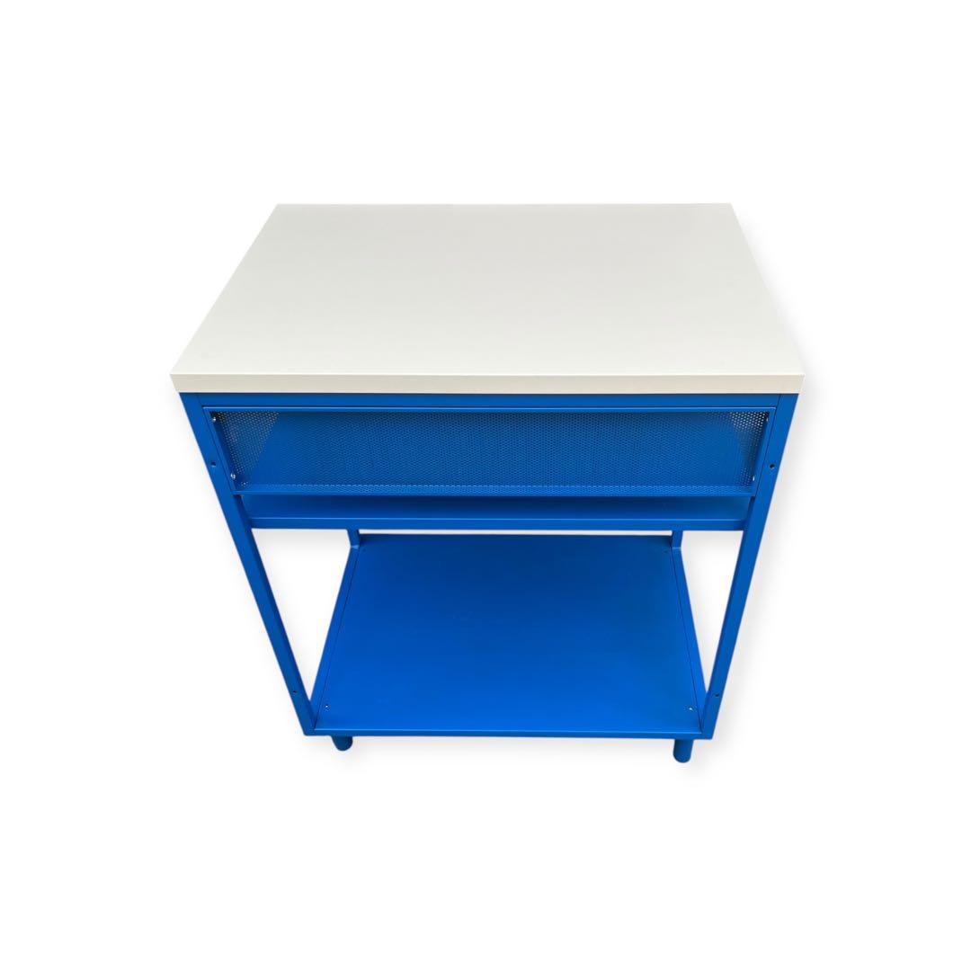 IKEA PLATSA プラッツァ オープンシェルフユニット ブルー/ホワイト