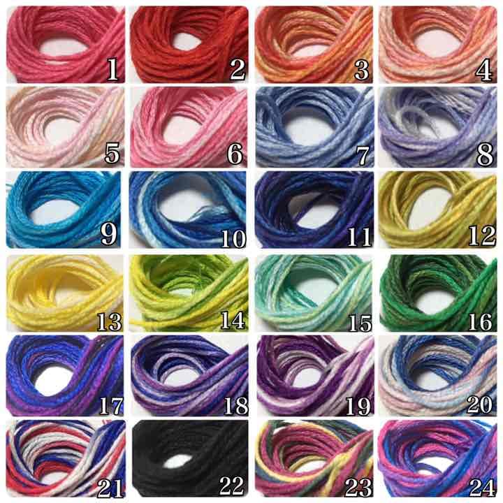 ¥650～ ミサンガ アンクレット オーダー受付中 ハンドメイド