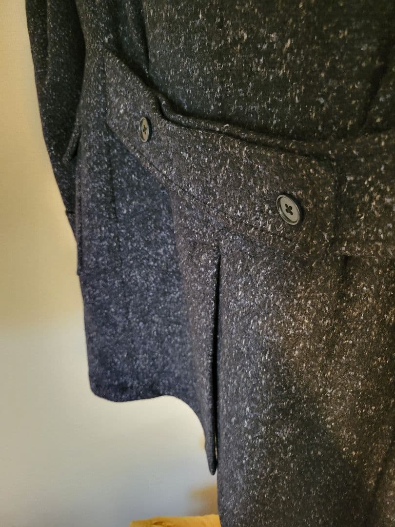 カンタレッリ Cantarelli ダブルブレスト チェスターコート