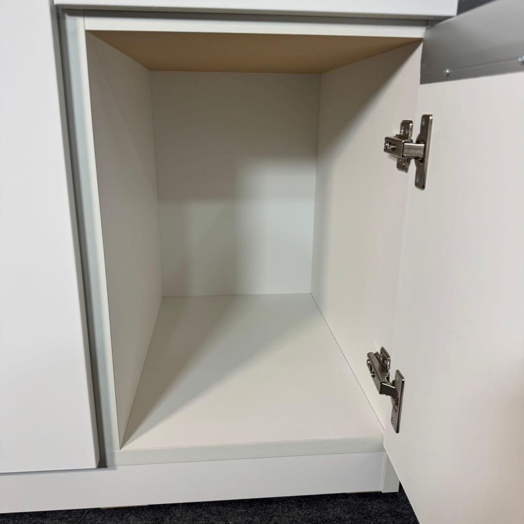 ニトリ 食器棚 レジューム 幅90cm シンプル キッチンボード d4629