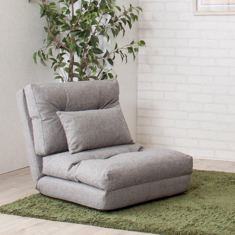 3WAYソファベッド　一人掛け　＊グレー色