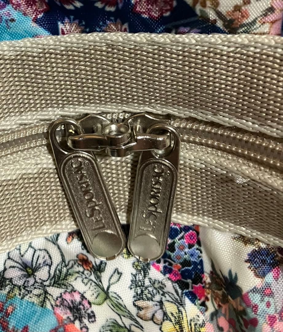 超美品　LeSportsac メモリーフローラルキルト　大型　ボストン