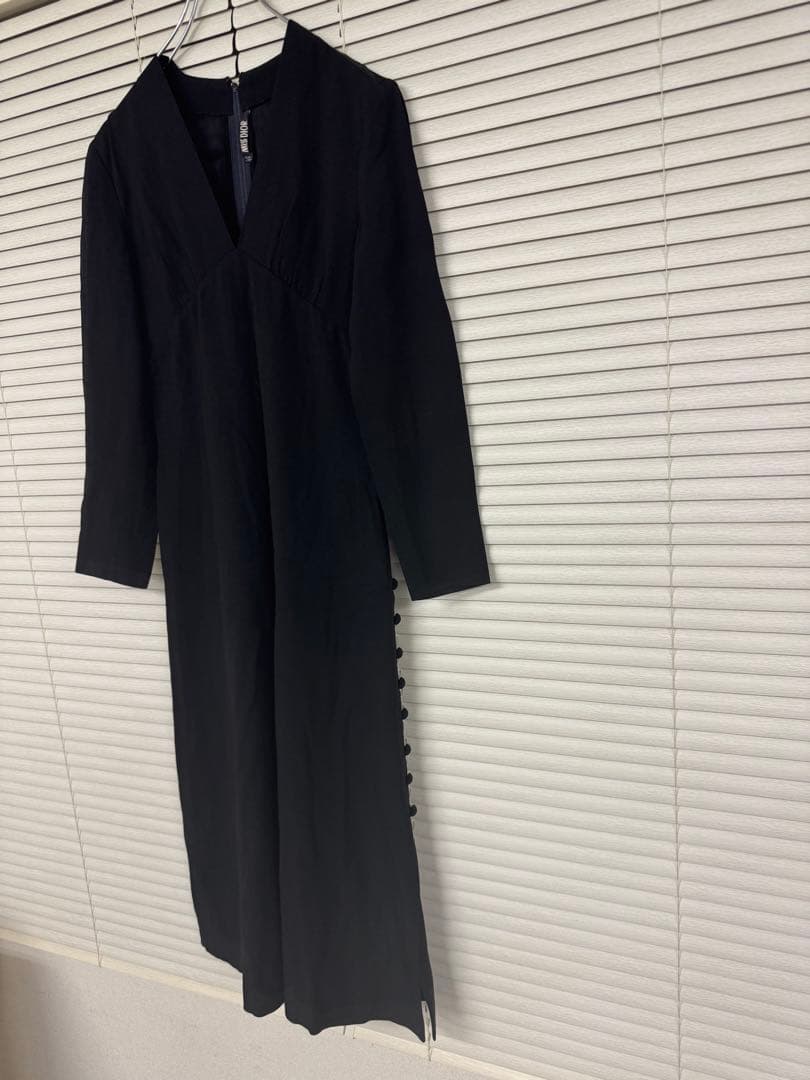 MISS DIOR ヴィンテージ ロングワンピース ドレス ブラック レディース