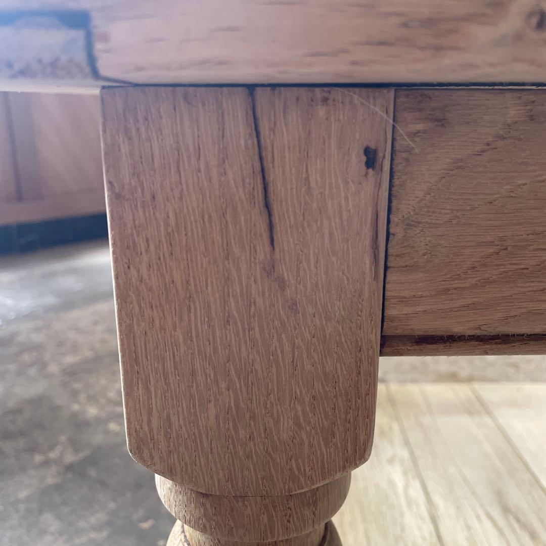 ビンテージ サイドテーブル　コーヒーテーブル　テレビ台　剥離