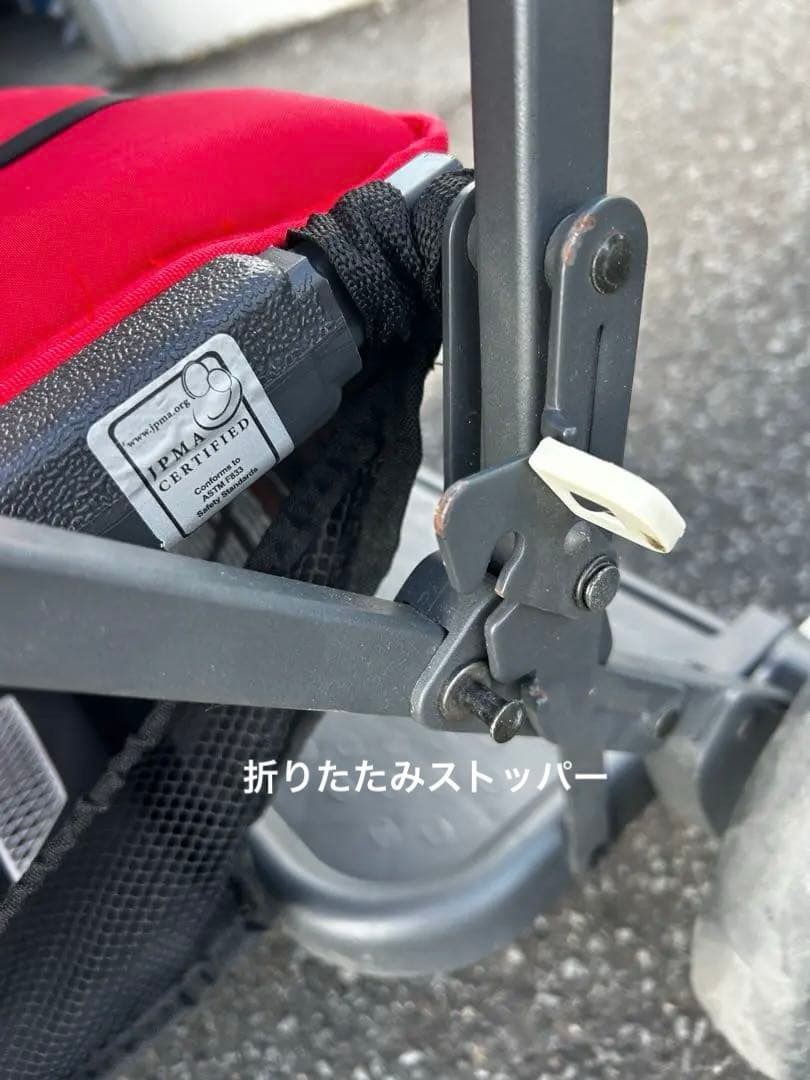 【joovy】Caboose折りたたみ式　2人乗りベビーバギー