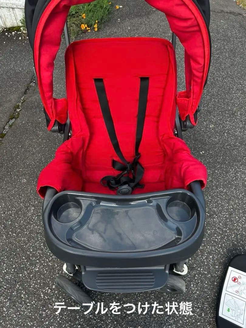 【joovy】Caboose折りたたみ式　2人乗りベビーバギー