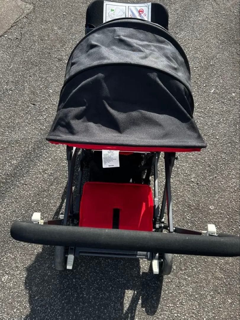 【joovy】Caboose折りたたみ式　2人乗りベビーバギー