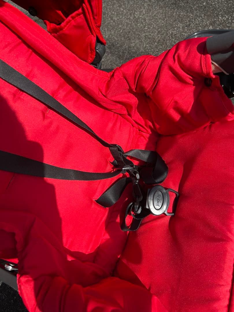 【joovy】Caboose折りたたみ式　2人乗りベビーバギー