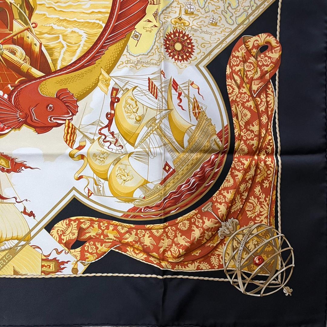 エルメス カレ cinq mers 5つの海を越えて スカーフ HERMES