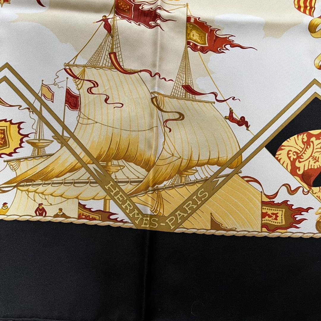 エルメス カレ cinq mers 5つの海を越えて スカーフ HERMES