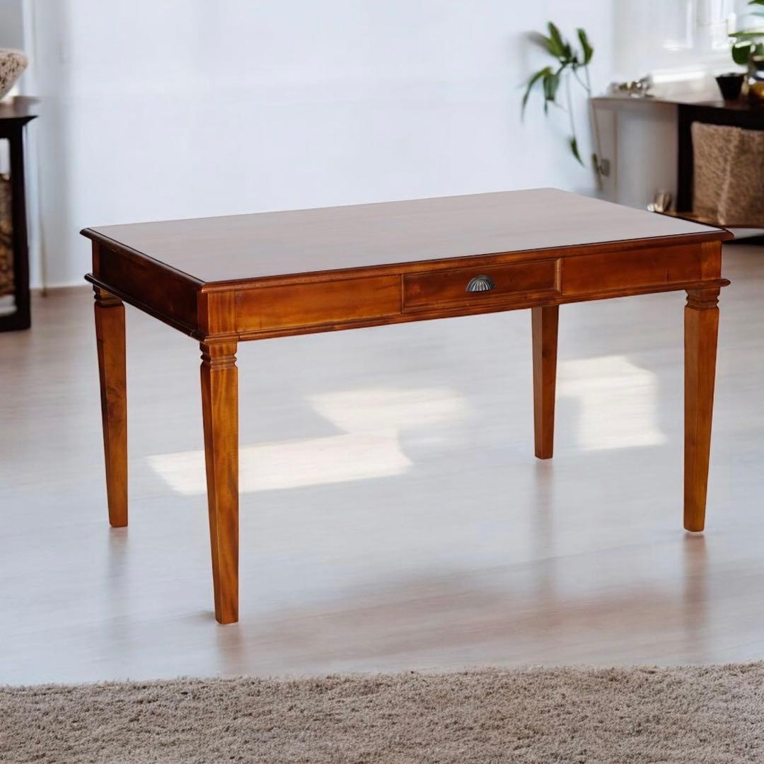 O 新品 アジアン ダイニングテーブル L カフェ アンティーク カントリー