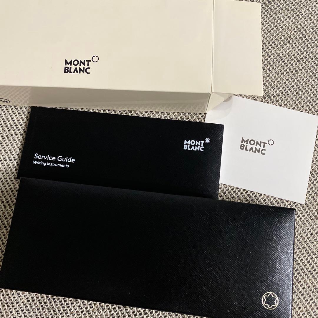 MONTBLANC ボールペン　ネイビー　紺色　訳あり