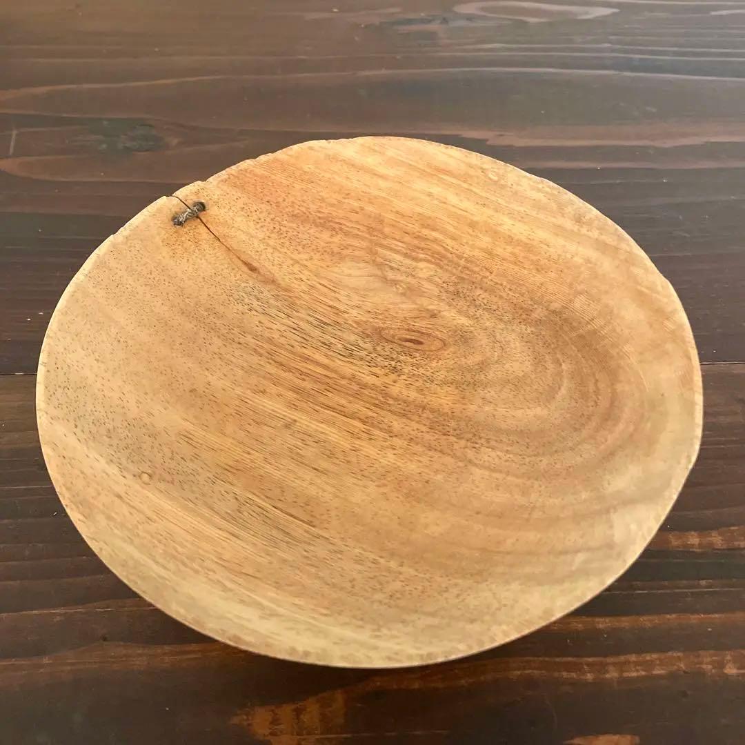 素敵な木製器　【藤本健 / 約 Φ170× H55mm】