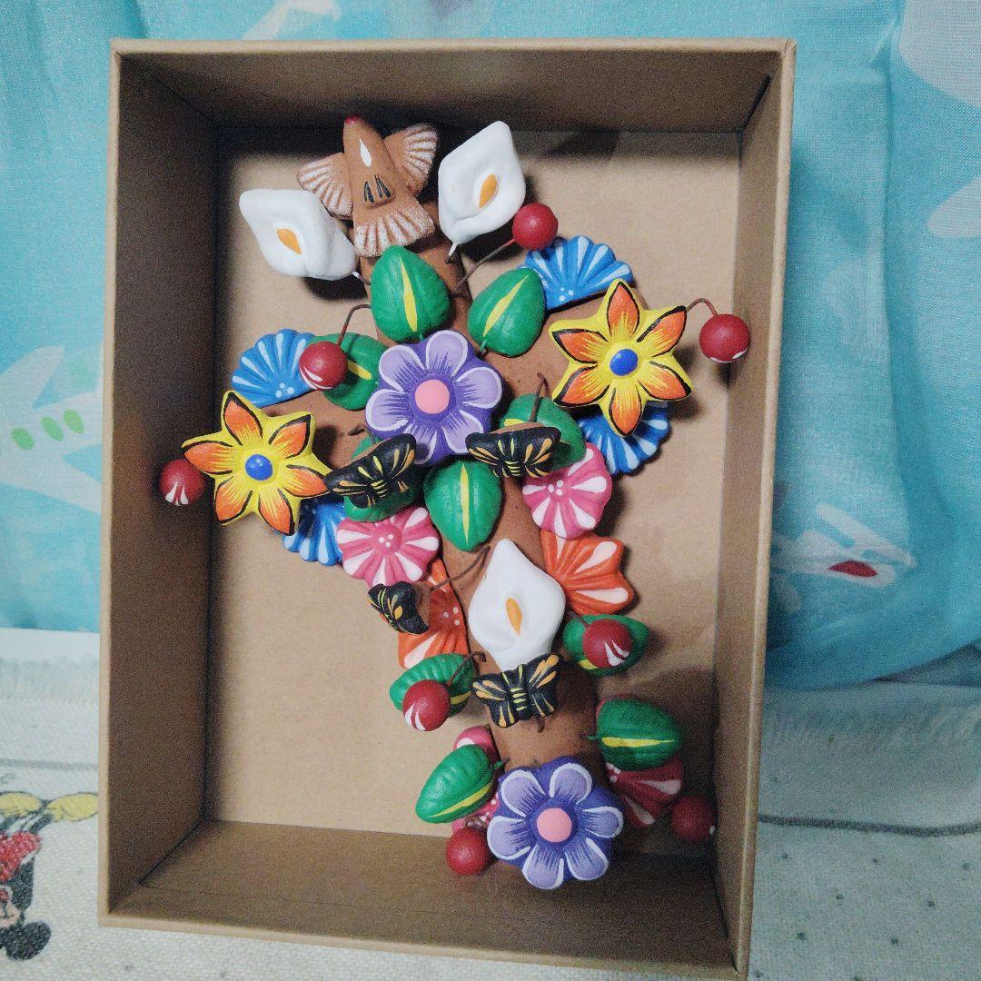 メキシコ　生命の樹 ツリーオブライフ クロス