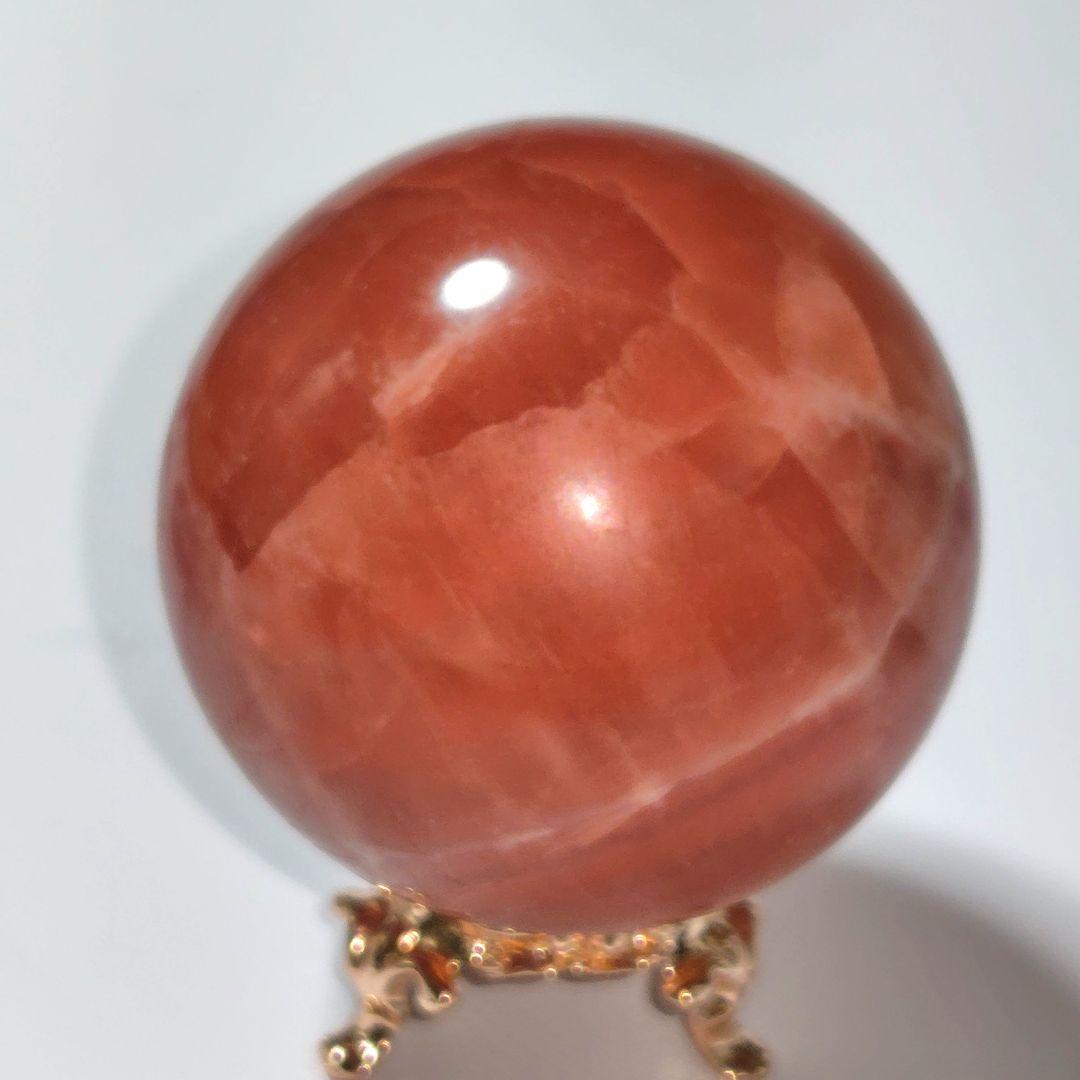 天然石✨カリビアンカルサイト✨赤 珍しい子