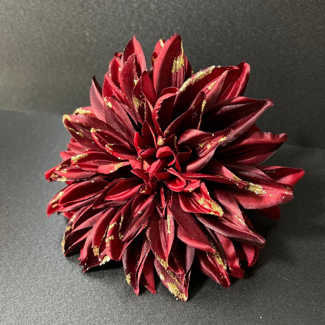 髪飾り・成人式・結婚式・かんざし・ヘッドドレス・振袖・ド派手・超豪華・特大花