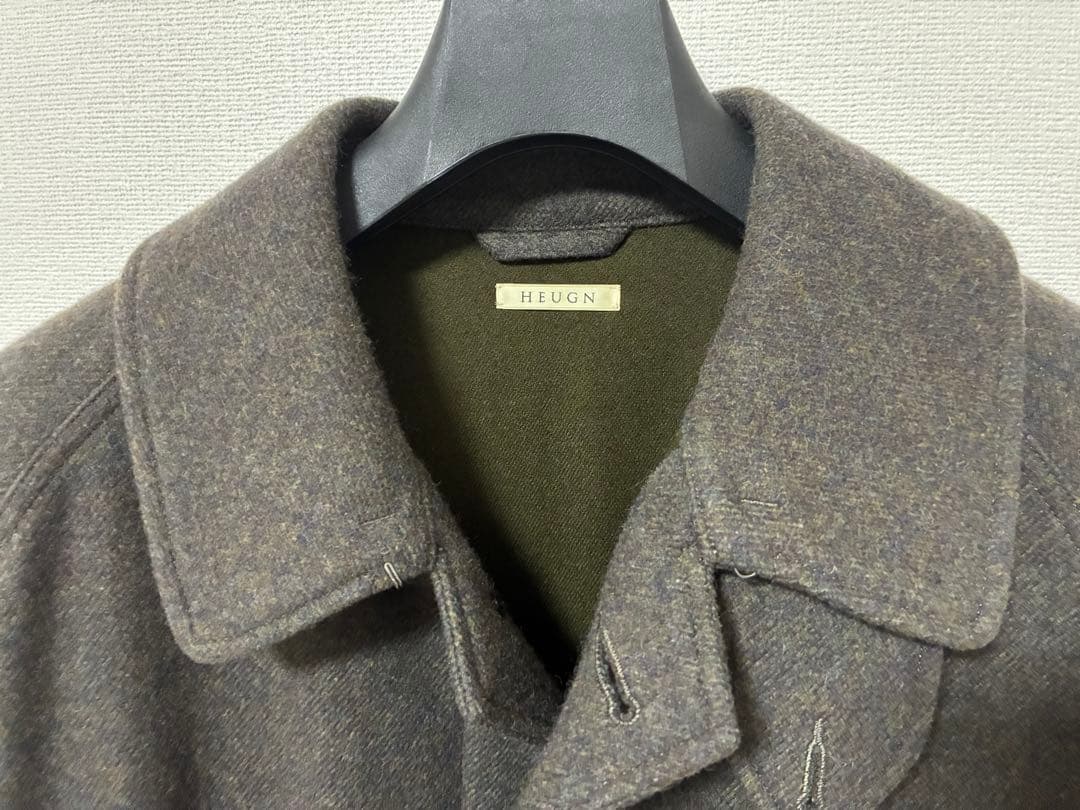 HEUGN ユーゲン MIX TWEED BROWN サイズ3