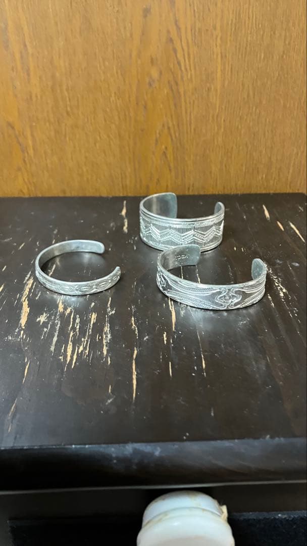 TOGA シルバー バングル 3点セット