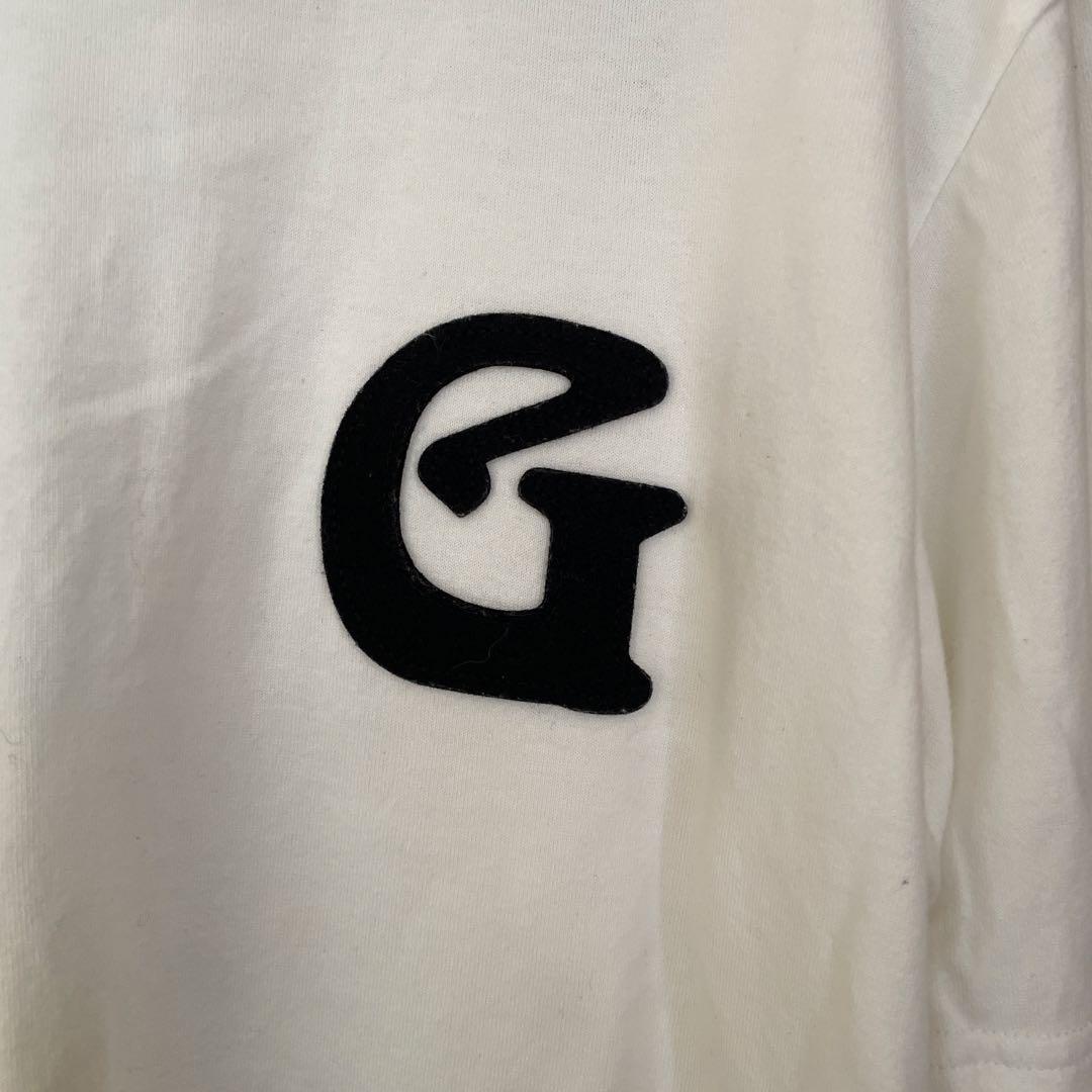 GOOD ENOUGH 初期　ホワイト×ホワイト　重ね着風　長袖Tシャツ