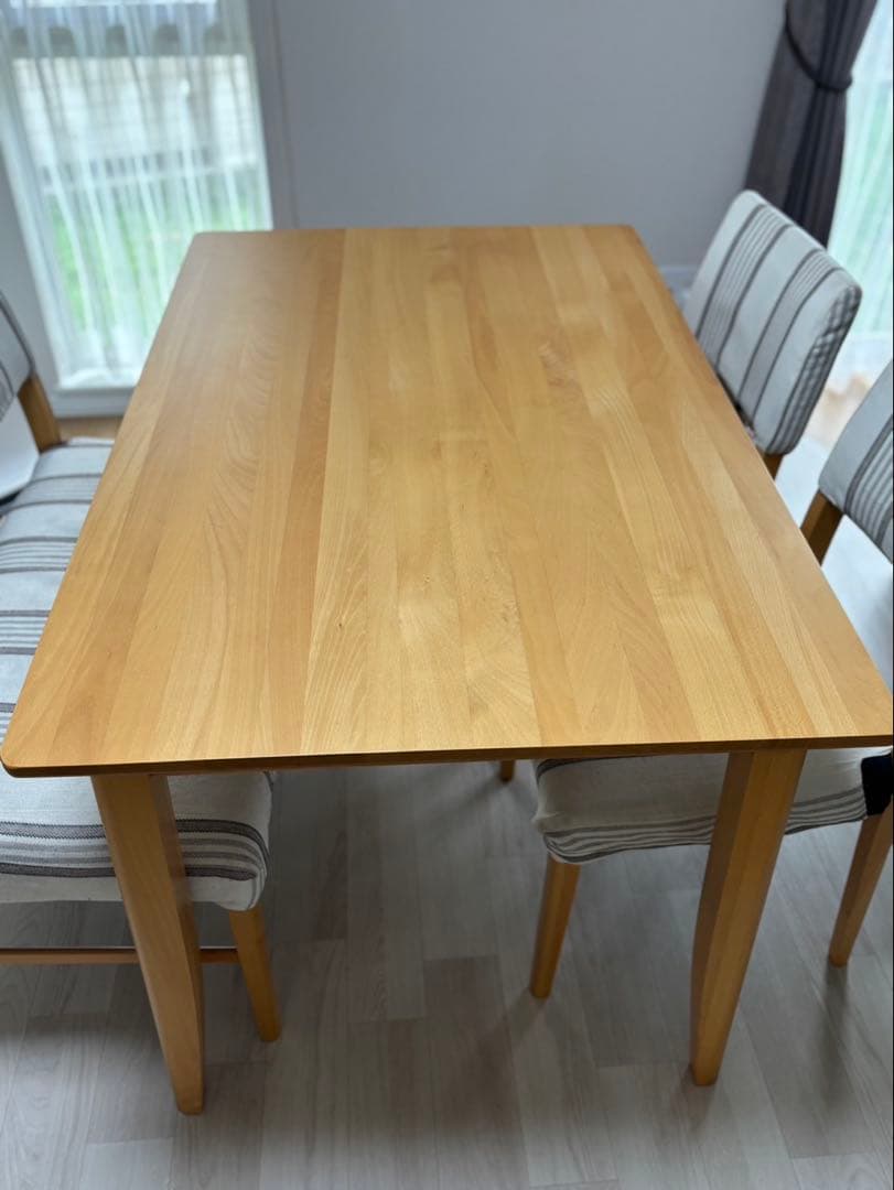 JJstream様取置中　ナチュラルウッド ダイニングテーブル