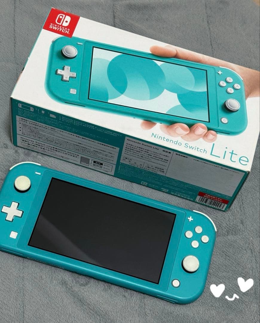 Nintendo Switch Lite ターコイズ 本体のみ 箱付き【お値下】