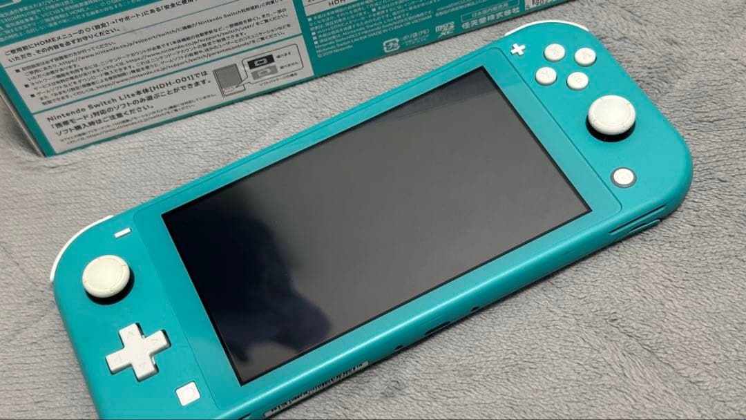Nintendo Switch Lite ターコイズ 本体のみ 箱付き【お値下】