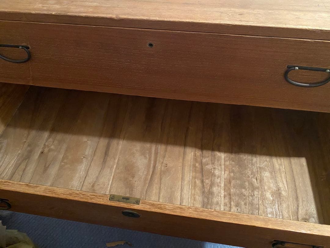 3段桐箪笥　アンティーク　チェスト　和箪笥　古家具