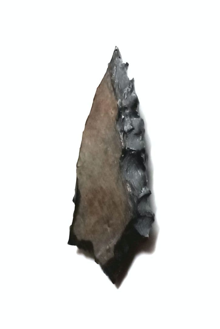 しばらくして改変します ♢消滅するかも知れません サヌカイト 370 石器 模写