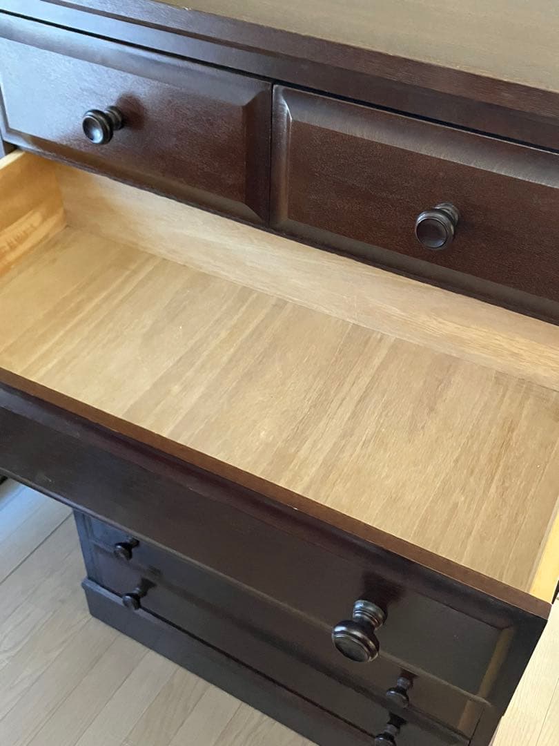 全国家具工業連合会 タンス チェスト 日本 ヴィンテージ 昭和 天然木 カリモク