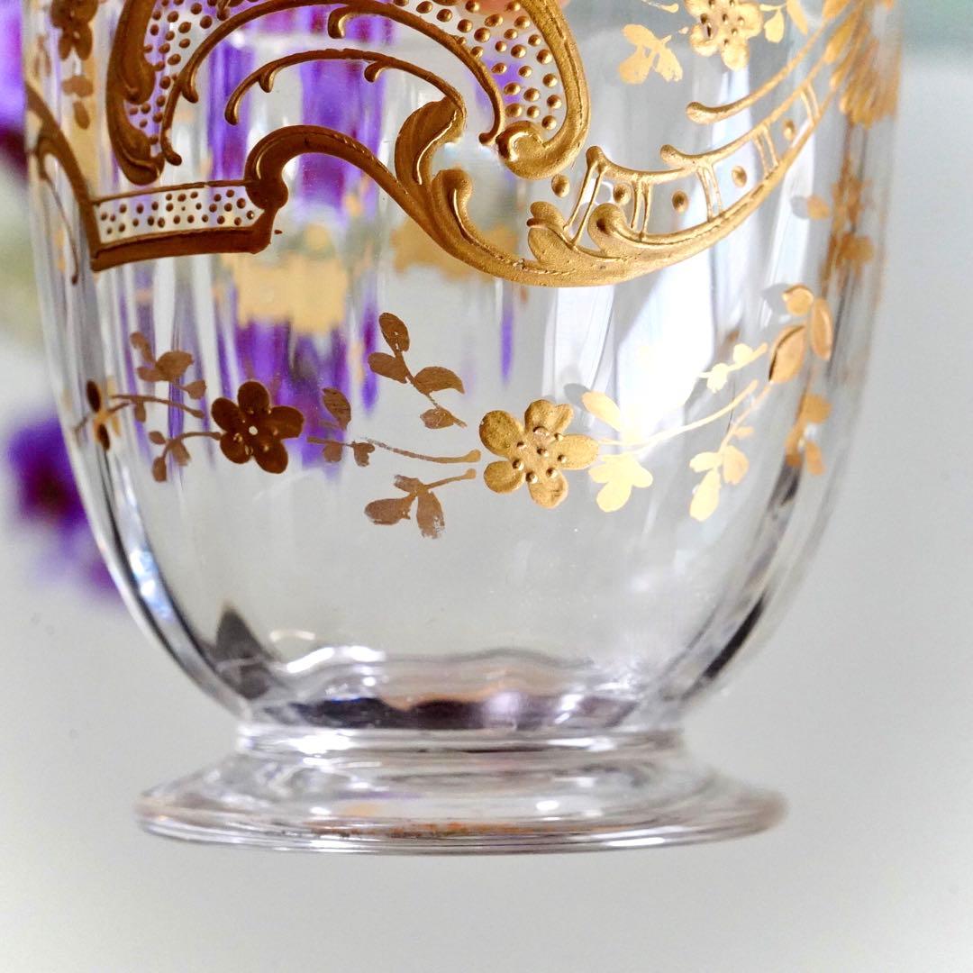 あすまむ★極希少★24金彩★オールドバカラ★ルイ15世様式★蓋物★小物入れ