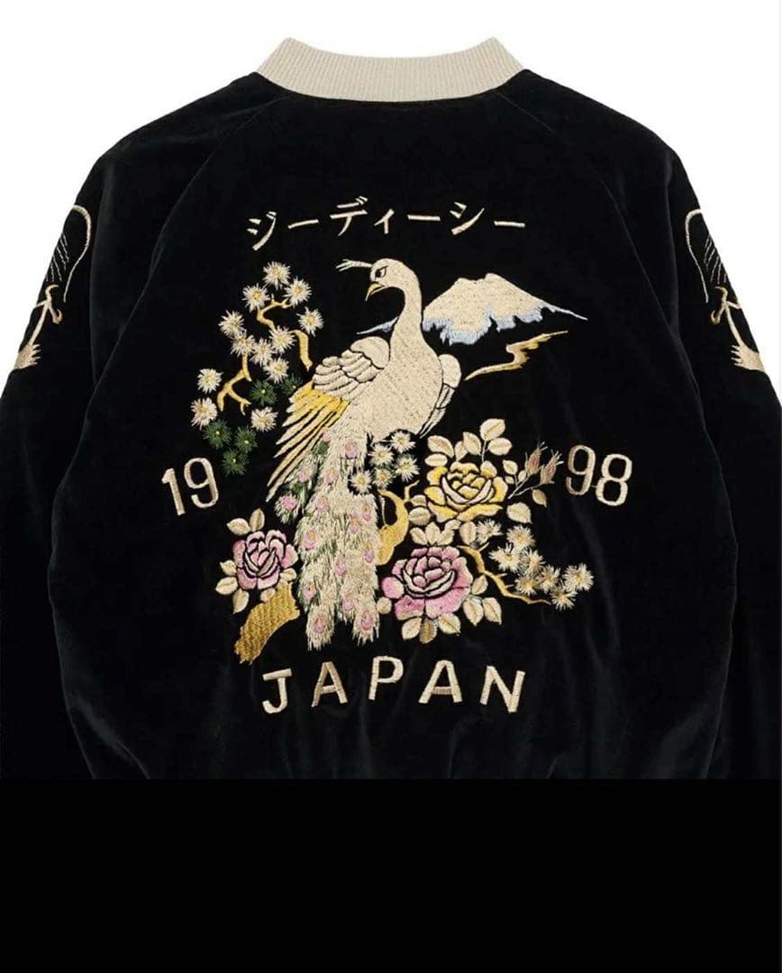 TAILOR TOYO ×GDC Acetate Souvenir Jacket